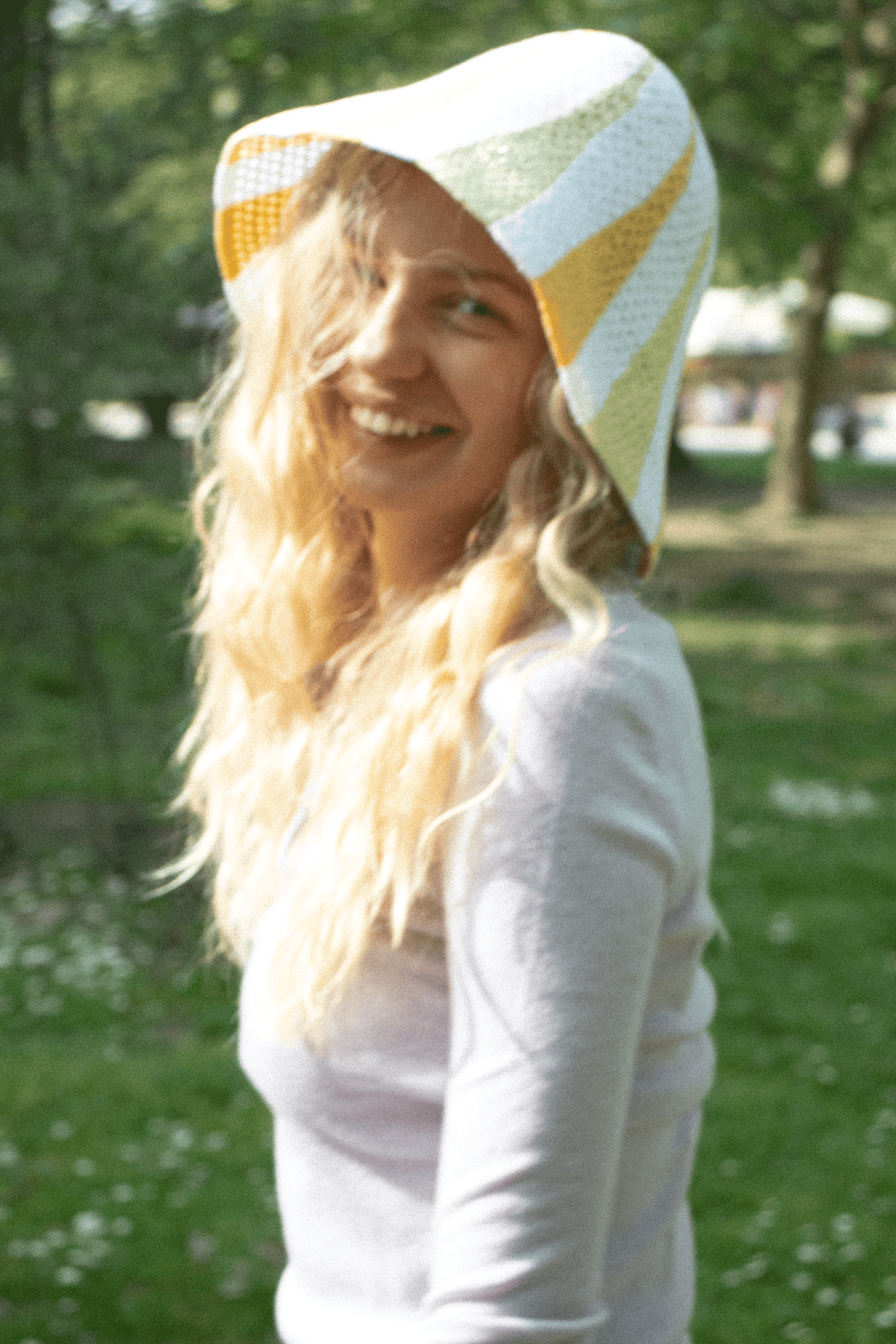 SAINT BATH CROCHET HAT YELLOW